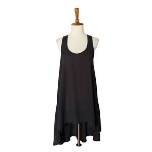 Ariat Sheer Halter Tunic Top Size Small Black‎